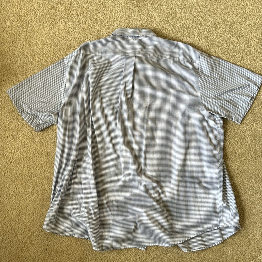 Roundtree & Yorke Short Sleeve Button Down Shirt - Picture 5 of 5